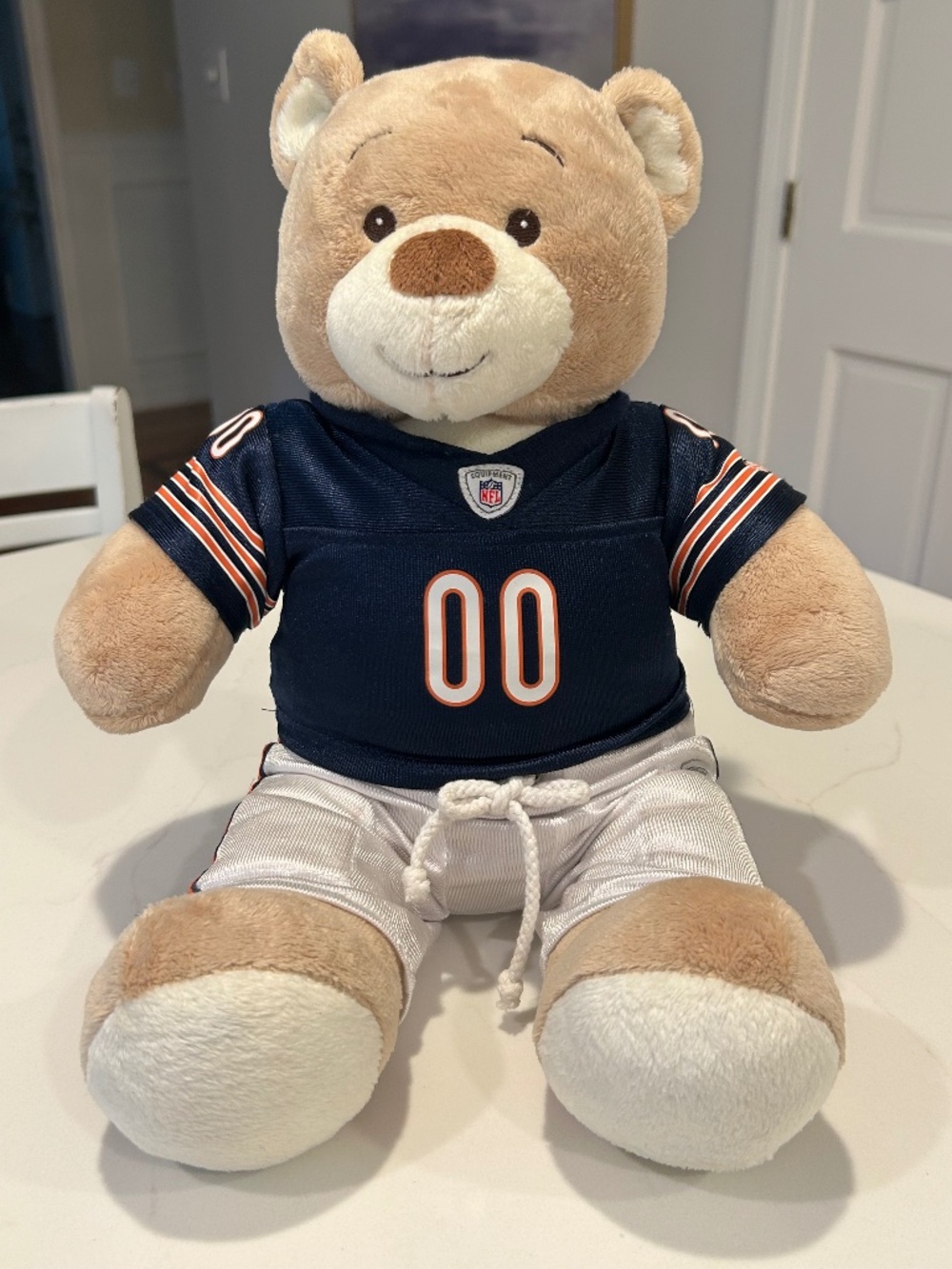Chicago Bears 16” Build A Bear Plush Doll NFL Bears Jersey & Shorts Uniform NFL